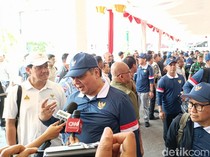 Rampung Ikuti Retret Kabinet, Airlangga: Parade Senja Paling Berkesan