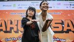 Momen Anak Down Syndrom Beraksi di Fashion Show