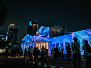 Malam Mingguan di Museum Nasional, Penuh Anak Muda hingga Keluarga