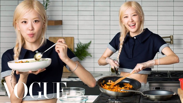 nasi goreng kimchi ala Rose BLACKPINK