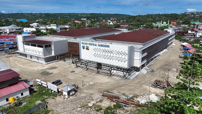 Pasar Sanggeng di Manokwari.