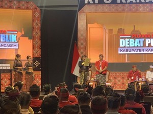 Deretan Janji Cabup-cawabup Karangasem Saat Debat Perdana