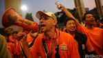 Pendukung Pasangan Calon Gubernur Jakarta Ramaikan Lokasi Debat