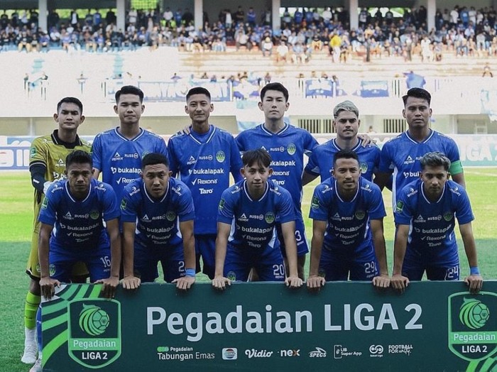 PSIM Jogja saat menjamu Persekat Tegal di Stadion Mandala Krida, Kota Jogja, Minggu (27/10/2024).