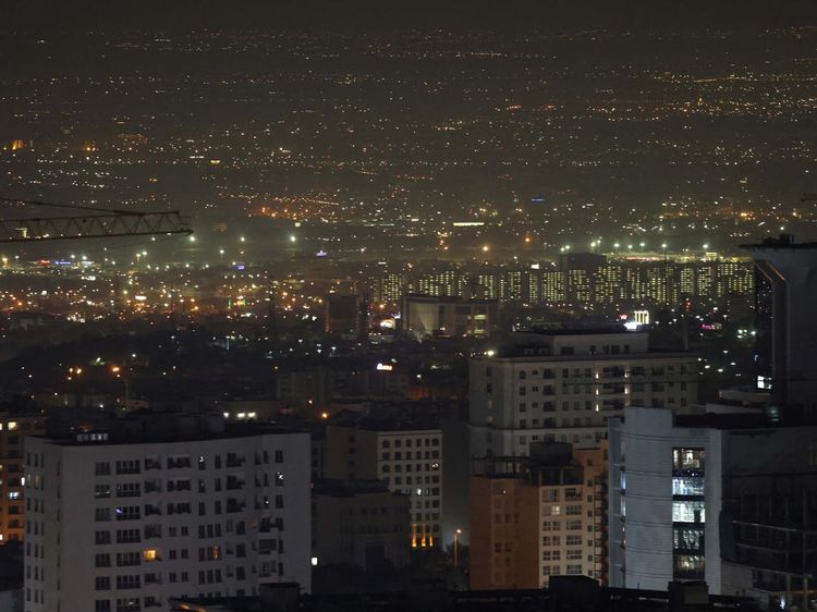 Suasana Kota Teheran Setelah Serangan Israel