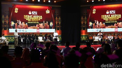 Tiga Pasangan Calon Saling Serang Gagasan Ekonomi di Debat Pilgub Jakarta