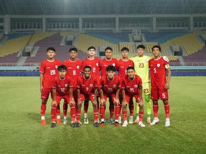 Klasemen Terkini Grup G Kualifikasi Piala Asia U-17: Indonesia Urutan 2