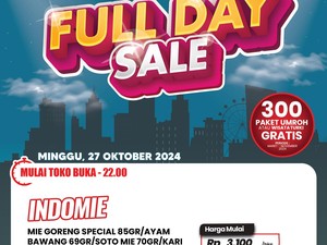 Transmart Full Day Sale! Mi Instan Murah Banget, Cuma Segini