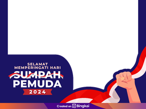 10 Twibbon Hari Sumpah Pemuda 2024 Menarik, Cocok Dibagikan di Medsos!