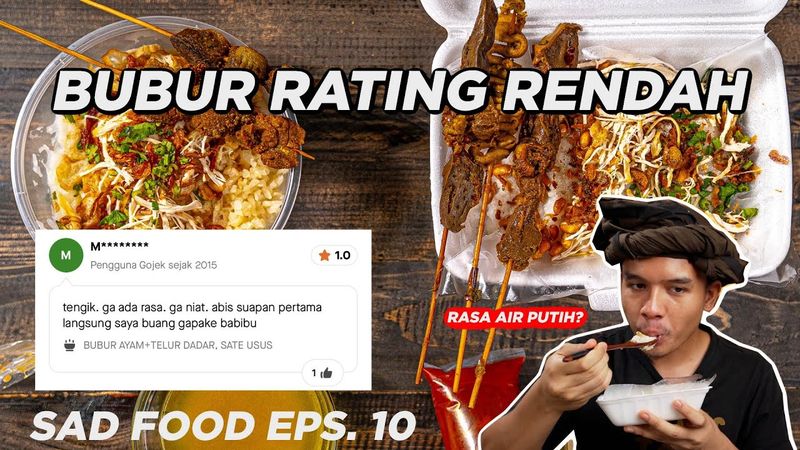 5 Orang Ini Sengaja Cicip Makanan Rating Buruk di Aplikasi Online