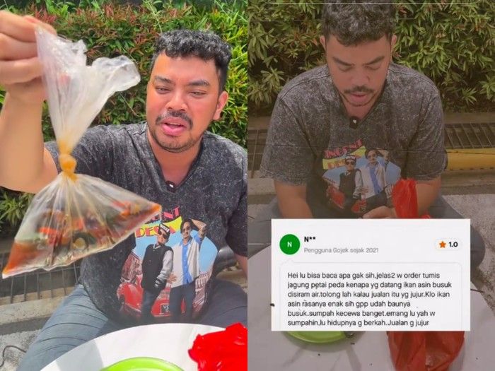 5 Orang Ini Sengaja Cicip Makanan Rating Buruk di Aplikasi Online