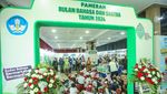 Antusias Anak-anak SD Ikut Pameran Bulan Bahasa dan Sastra