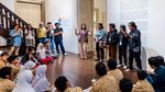 Antusias Murid Berkebutuhan Khusus Kunjungi Pameran Lukisan