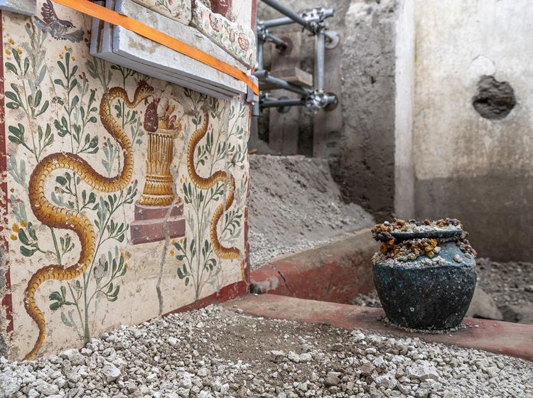 Arkeolog Temukan Rumah dengan Lukisan Mitologi di Pompeii, Ini Potretnya