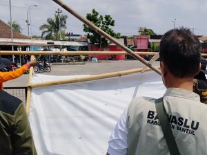 Bawaslu Bantul Pereteli 354 Alat Peraga Kampanye di 3 Kapanewon