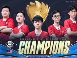 Black Shrew Esports Juara HOK Championship 2024, Wakil RI Runner-up