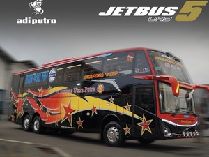 Mewah! PO Bintang Utara Putro Rilis Bus UHD Pakai Bodi Adiputro-Mesin Volvo