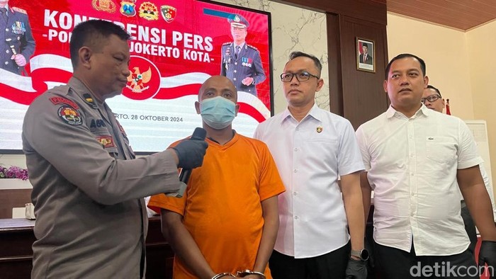 Didik Harion, pelaku pembacokan saudaranya gegara istrinya digoda