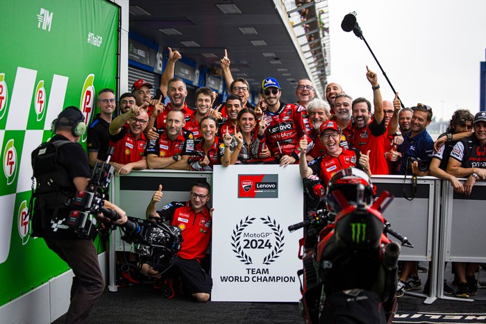 Ducati Juara Dunia Tim MotoGP 2024
