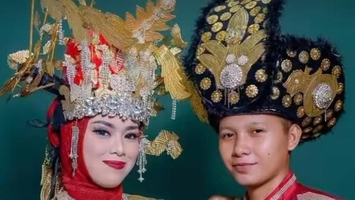 Foto pernikahan wanita dengan wanita di Pohuwato, Gorontalo. Dokumen Istimewa