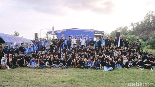 Jambore Pemuda yang diadakan DPD KNPI NTB Taman Wisata Gunung Jae, Lombok Barat pada Senin (28/10/2024).
(Helmy Akbar / detikBali)