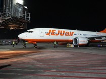 Jeju Air Mendarat Perdana di Bali, Bawa 178 Penumpang dari Incheon