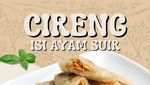 Kenyal Mantap! 20 Cireng Isi Ayam Suwir Ada di Sini