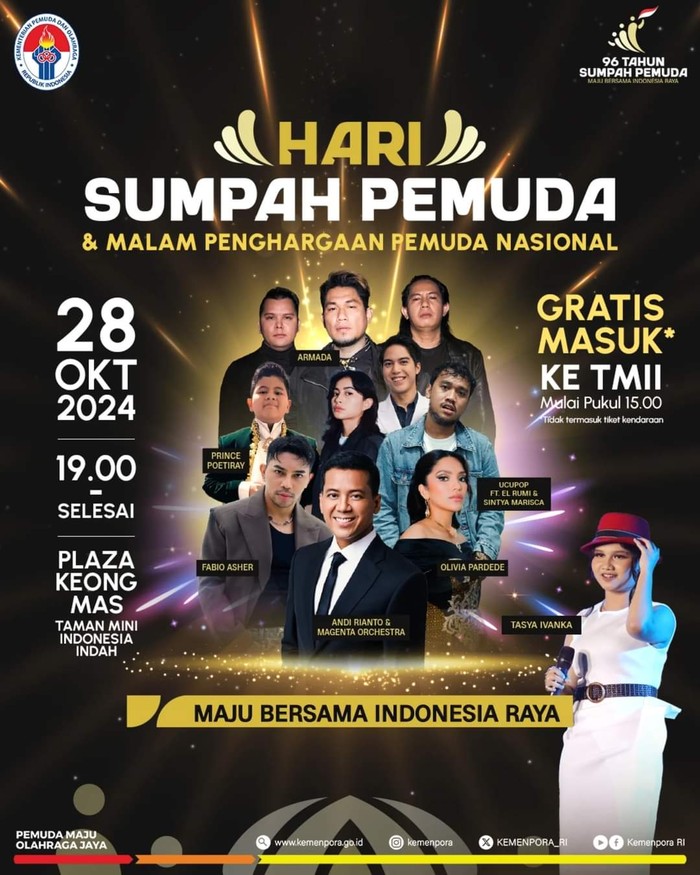 Konser Hari Sumpah Pemuda Konser Hari Sumpah Pemuda
