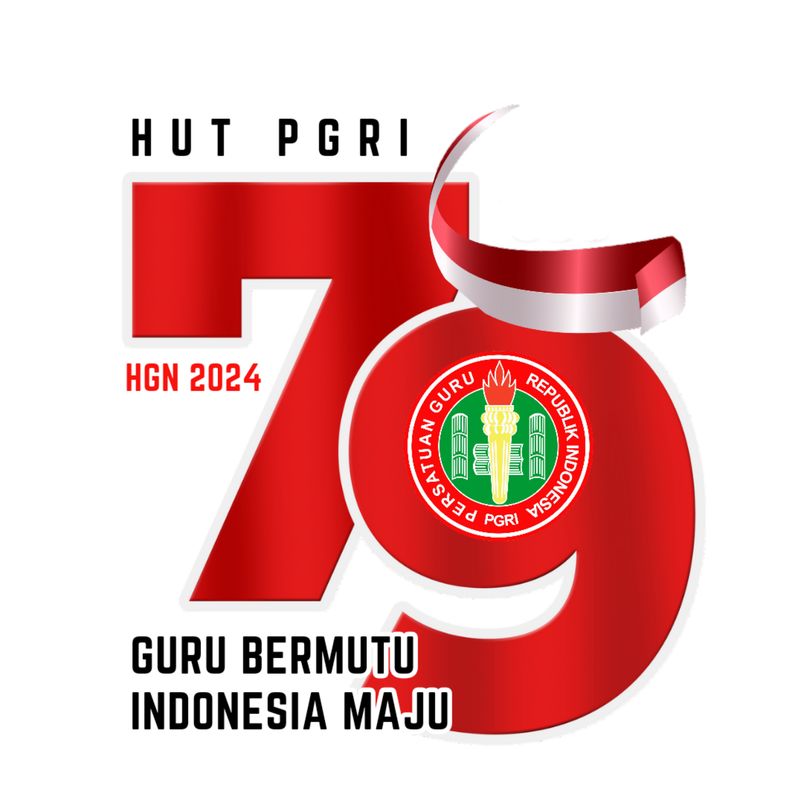 Logo HUT ke-79 PGRI