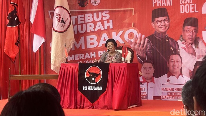 Megawati Soekarnoputri (Kadek Melda Luxiana/detikcom)