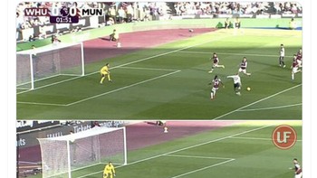 Tapi ada juga yang menyoroti bahwa MU sebenarnya sudah main bagus, tapi menyia-nyiakan banyak peluang. Foto: X.com