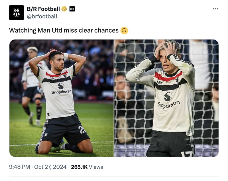 Meme MU West Ham