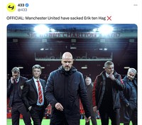 Meme Ten Hag dipecat
