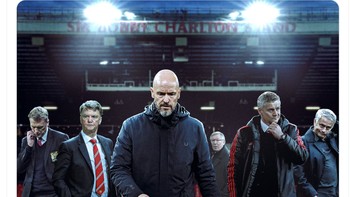 Manchester United resmi memecat Erik Ten Hag setelah rentetan hasil buruk belakangan ini. Foto: X.com