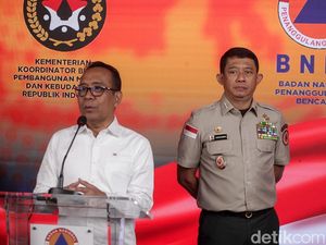 Menko PMK Pratikno Sambangi BNPB, Bahas Mitigasi Bencana