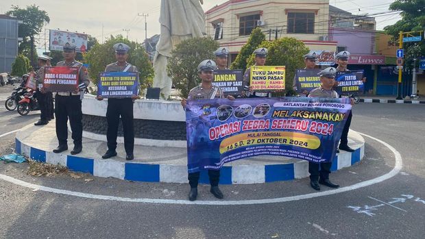 Operasi Zebra Semeru 2024 di Ponorogo