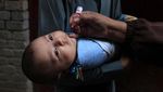 Pakistan Memulai Kampanye Vaksinasi Polio Tahap Ketiga, Ini Potretnya