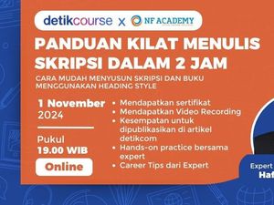 Jangan Joki Skripsi! Belajar Format Penulisan Skripsi yang Benar di detikCourse