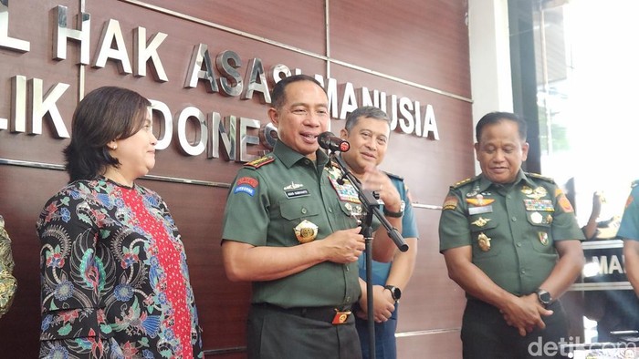 Panglima TNI Jenderal Agus Subiyanto. (Adrial/detikcom)
