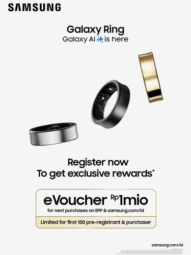 Pendaftaran Samsung Galaxy Ring di Indonesia