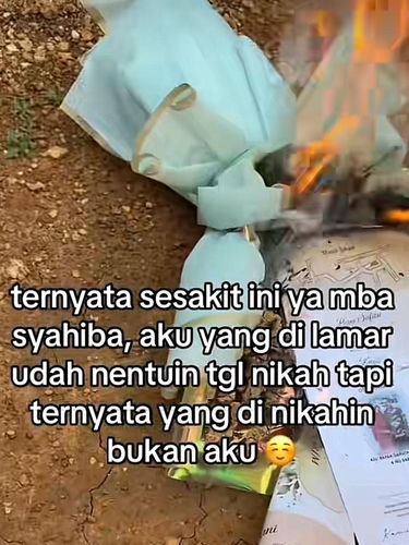 Postingan wanita curhat h-1 bulan batal menikah.