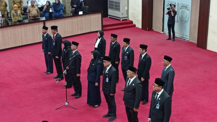 Rotasi jabatan dilakukan di lingkungan Pemprov Sumsel.
