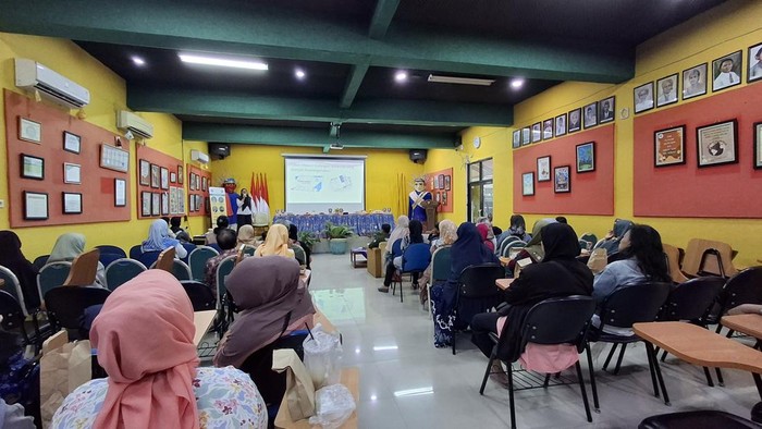 Sosialisasi bahaya narkoba di SMAN 80 Jakut (Taufiq/detikcom)