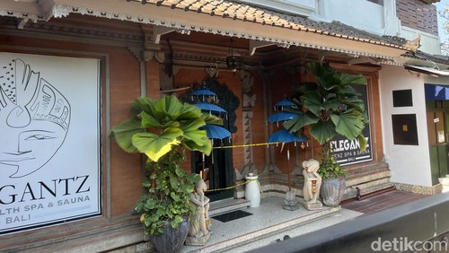 Suasana Elegantz Spa & Sauna Bali di Jalan Tangkuban Perahu, Kerobokan, Badung, Senin (28/10/2024).