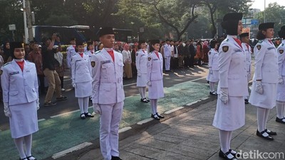 Khidmatnya Upacara Peringatan Hari Sumpah Pemuda 2024 di Jakarta