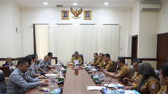 Audiensi Imigrasi Medan ke Pemkab Deli Serdang. (Dok Imigrasi Medan)