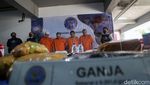 BNNP DKI Jakarta Musnahkan Ganja-Sabu, 4 Orang Ditangkap
