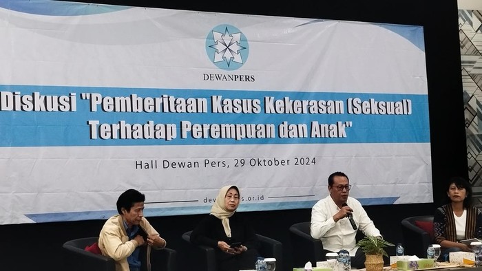 Diskusi Dewan Pers (Fawdi/detikcom)