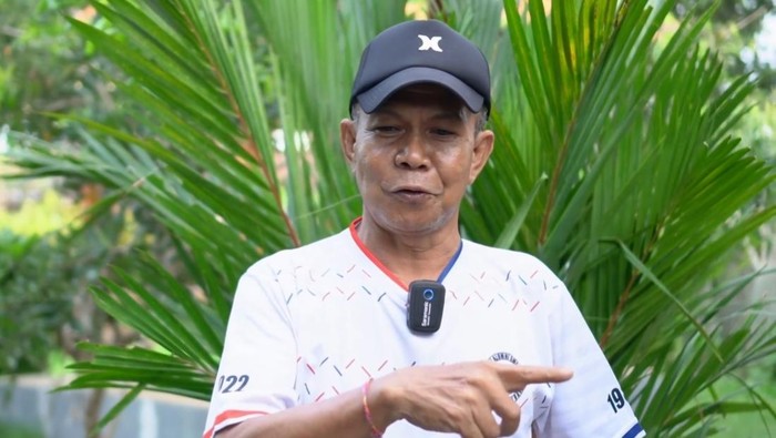 Eks Wabup Klungkung, I Dewa Gede Sena. (Putu Krista/detikBali)