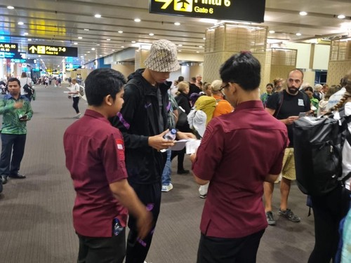 Halil Said diterbangkan dari Bandara Internasional Ngurah Rai ke Maroko, Senin (28/10/2024) (Dok Rudenim Denpasar).